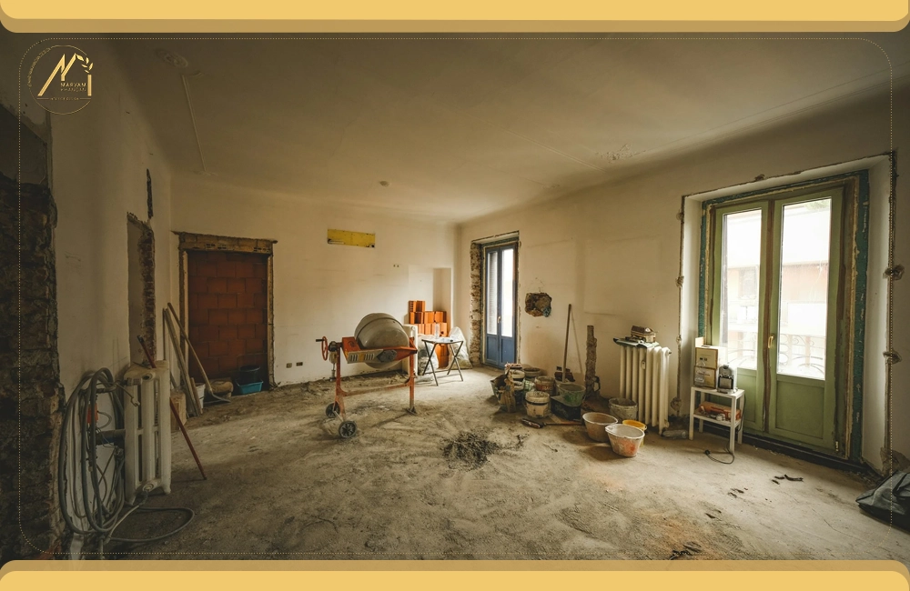 هزینه بازسازی آپارتمان در تهران