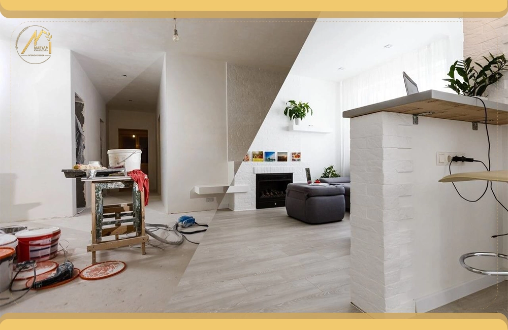 بهترین شرکت بازسازی منزل در تهران