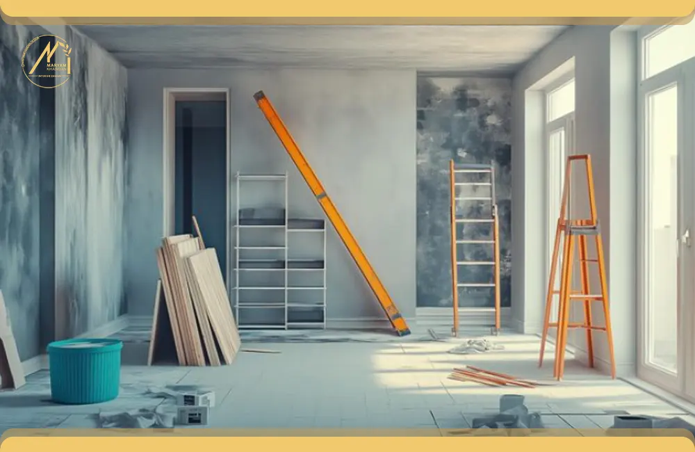 مراحل انجام بازسازی منزل